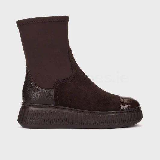 Wonders Xfly 07 A-5207 Brown Suede Ankle Boot | newshoes.ie