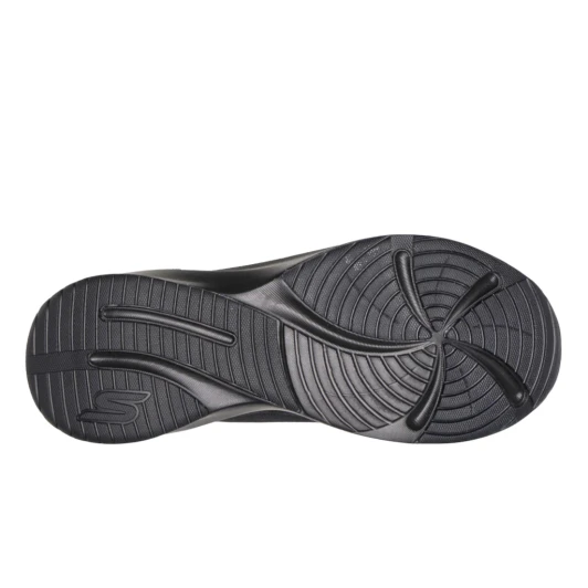 Skechers Waterproof: Plush Foam - Morning Dew 150574 Black Women's Sneaker | newshoes.ie