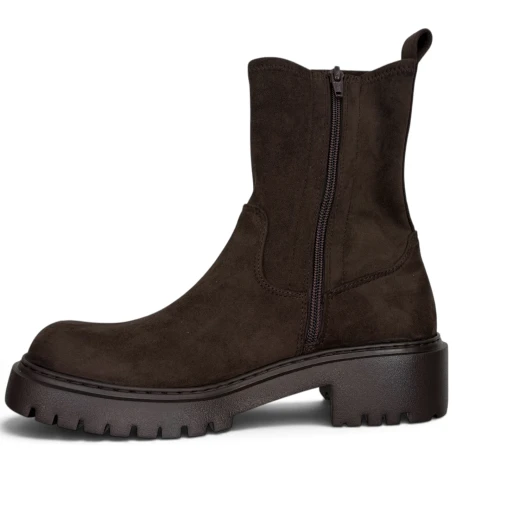 Unisa Guido_F26 Testa Brown suede sockette ankle boot | newshoes.ie