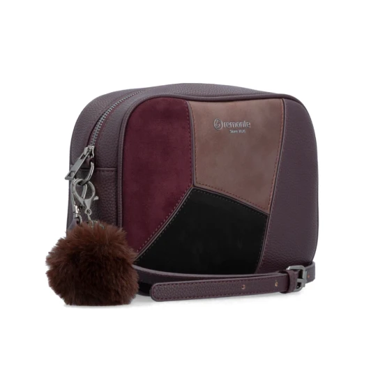 Remonte Q0674-35 Burgundy Combi Crossbody Bag