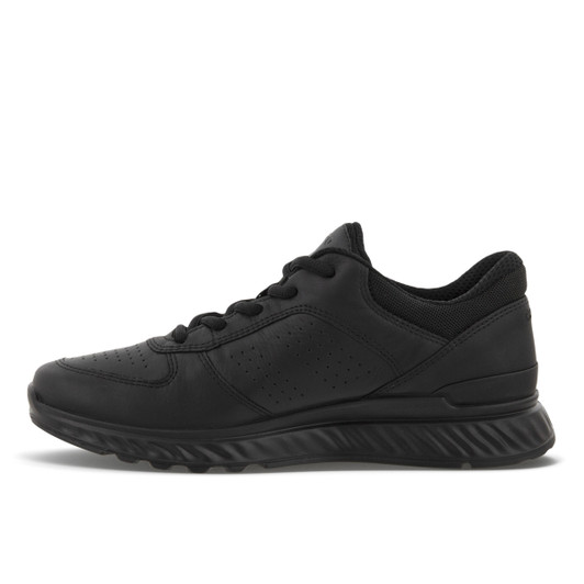 Ecco Exostride W Low 835313-01001 Black Ladies Casual Shoe | newshoes.ie
