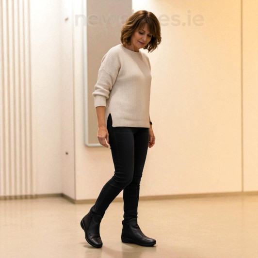 G Comfort P-9521S Black  Wider Fit zip 2E fit boot | newshoes.ie