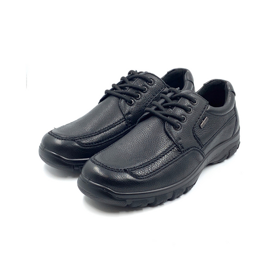 G Comfort A-7825 Black Wide Fit Men's Casual Shoe | newshoes.ie