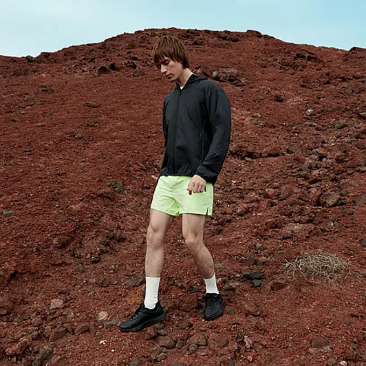 Ecco Exostride M Low 835314-01001 Black Leather Men's Casual Shoe | newshoes.ie