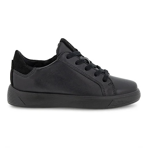 Ecco Junior 700813 Black Lace Women's School Shoe | newshoes.ie