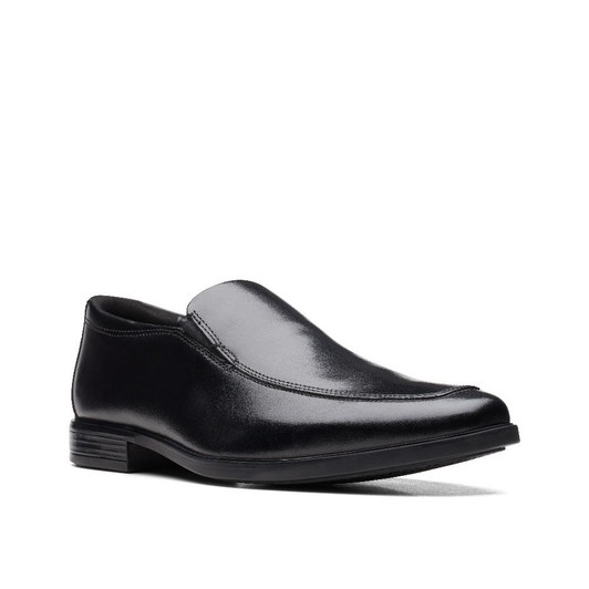 Clarks Howard Edge 26162246 Black Leather Men's Formal Shoe | newshoes.ie