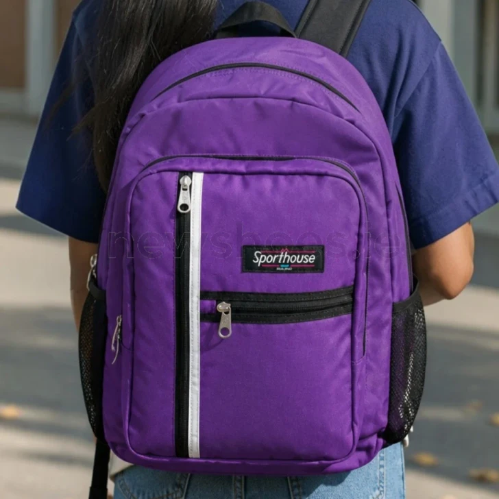 Sporthouse Student 2000 Purple School Bag
