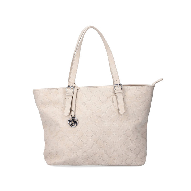 Rieker H1491-60 Beige print bag