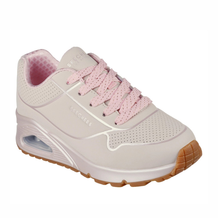 Skechers Uno Gen1 - Cool Heels 310538L/LTPK Light Pink Kids Trainer