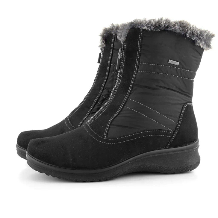 Ara Müchen 12-48530-05H Black Ankle Boots | newshoes.ie