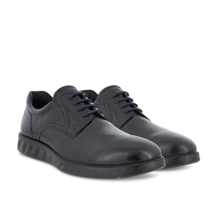 Ecco S Lite Hybrid 520304-01001 Black Derby Shoes