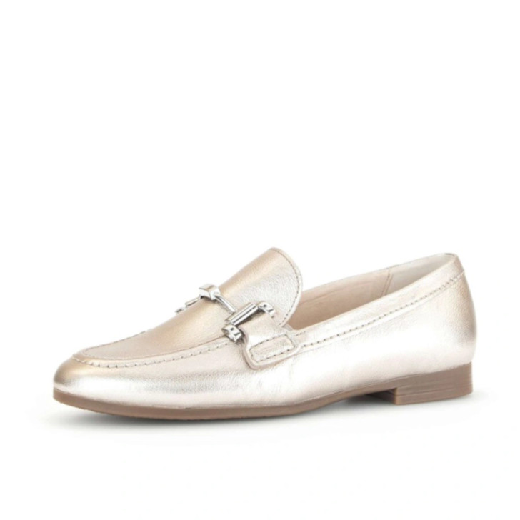 Gabor 42.432.62 Gold Leather Loafer
