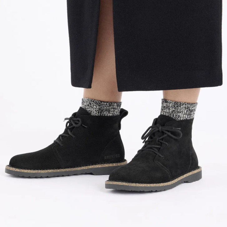 Birkenstock Uppsala Mid Black 1028115 Women's Ankle Boot | newshoes.ie