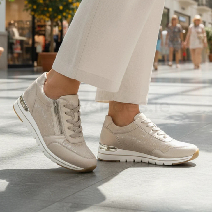 Remonte R6700-61 Light Gold Sneaker