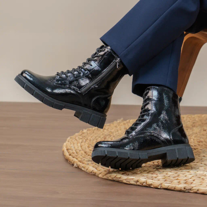 Remonte D2S72-02 Black Boot | newshoes.ie
