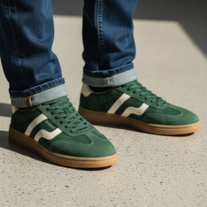 Gant Cuzmo 31633011 Pine Green Suede Men's Sneaker