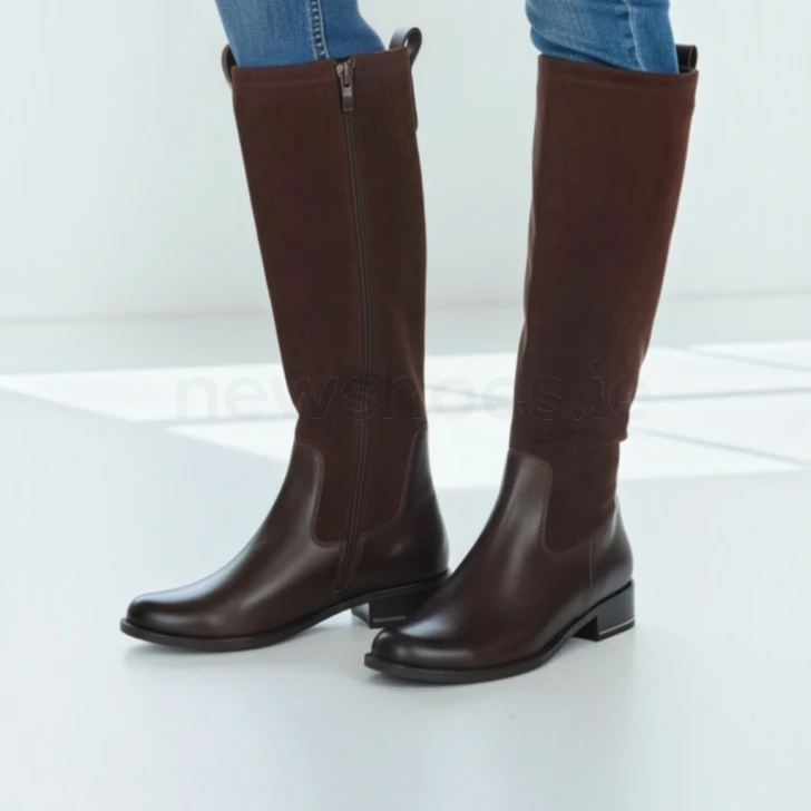 Caprice 9-25514-41 329 Dark Brown Knee High Boot