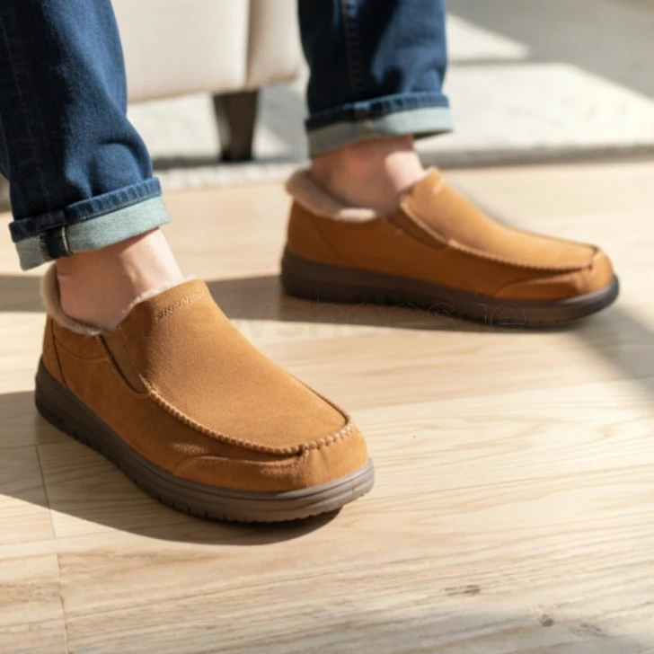 Skechers Slip-ins Relaxed Fit: Murette - Scofield 205606 Chestnut Men's Slipper