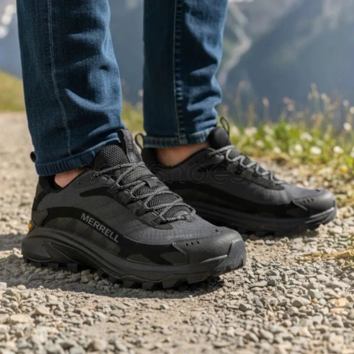 Merrell Moab Speed 2 GORE-TEX J037513 Black Men's Trail Shoe