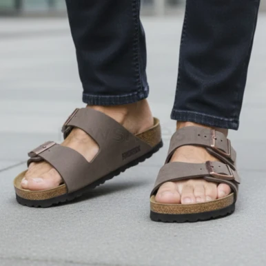 Birkenstock Arizona Mocha Birkibuc 151181 Men display picture 2