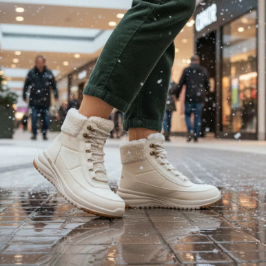 Skechers On-the-GO Stellar 144756 Natural Women's Boot | Skechers