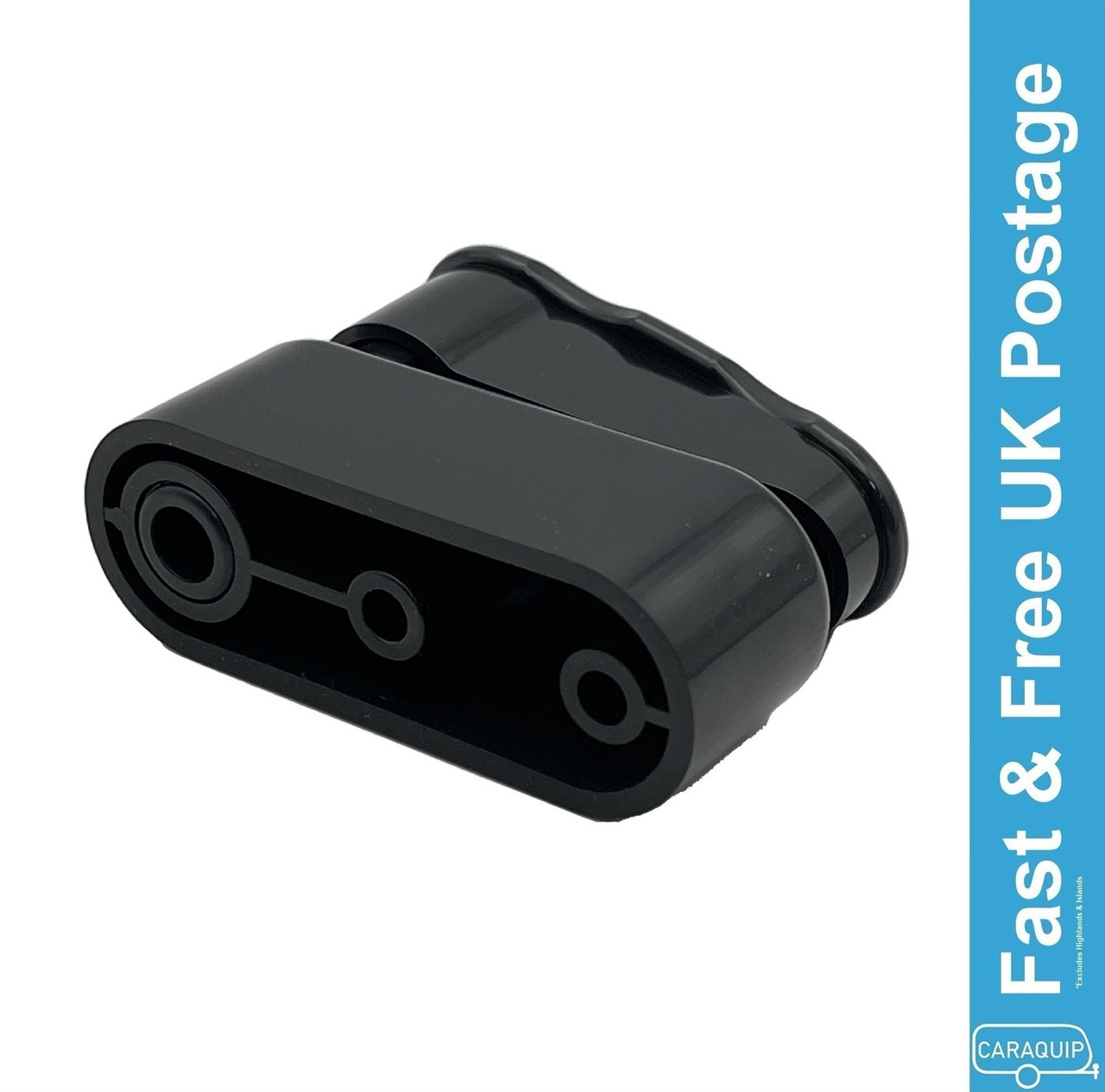 Adjustable Plastic Turnbuckle Catch Black Caravan Motorhome Campervan