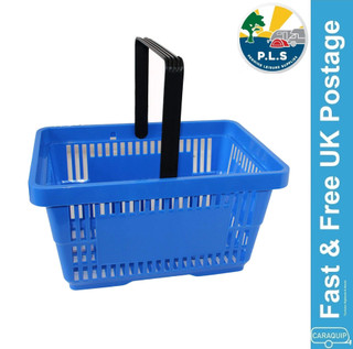 Single Handle Plastic Shopping Basket