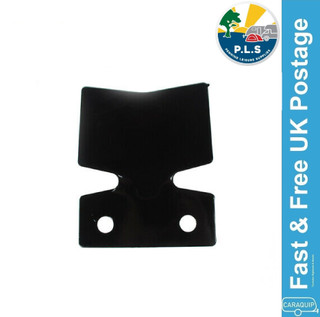 Black Single Bump Plate