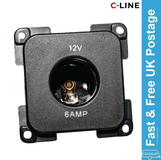 C-Line 12 Volt Socket + Back Box