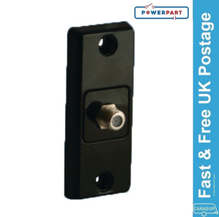 Black Architrave Satelite Socket