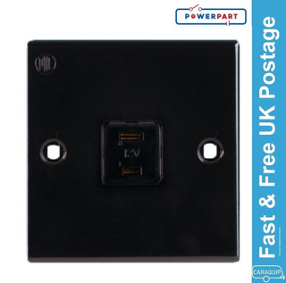 Black 12 Volt Socket