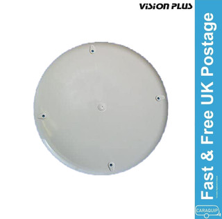 Vision Plus Round Antenna Blanking Plate White