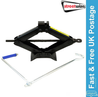 Streetwize 1 Tonne Emergency Scissor Jack Lift - 90mm - 330mm