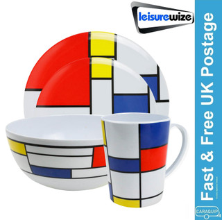 Leisurewize 16Pc Melamine Set De Stijl