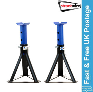 Streetwize 2 Tonne Fixed Base Axle Stand Pair