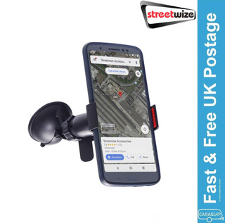 Streetwize Universal Suction Sat Nav Phone Holder