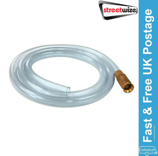 Streetwize Self Priming Syphon Pump 1/2" for Draining Fuel Water Oil
