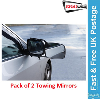 Leisurewize Convex Single Towing Extension Mirror