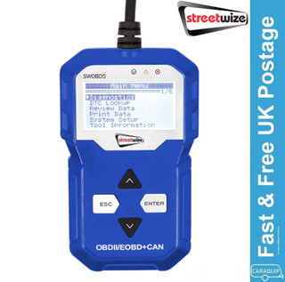 Streetwize OBDII/EOBD Car Diagnostic Reader