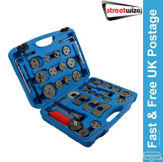 Streetwize 35pcs Brake Wind-Back Tool Set