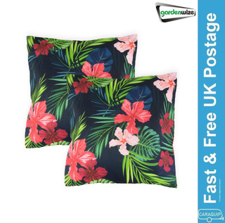 Outdoor Pair Of Scatter Cushions - Tropical