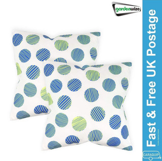 Gardenwize Pair of Polka Dot Scatter Cushions