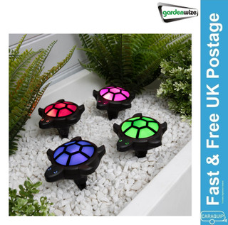 Gardenwize Solar Sea Turtle String Lights (Colour-Changing LED)