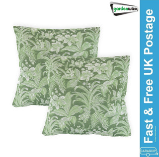 Gardenwize Outdoor Pair Of Floral Scatter Cushions