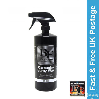 Caraquip.co.uk Blackfire Carnauba Spray Wax 32oz BF-390