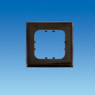 C-Line LP 1 Way Faceplate Surround Gloss Black CBE Caravan Motorhome Campervan