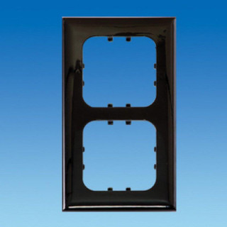 C-Line LP 2 Way Faceplate Surround + Baseplate Gloss Black CBE Caravan Motorhome