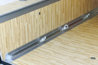 Fiamma Motorhome Garage Bars Corner Aluminium Wall & Floor Mount 2 Set-98655-906