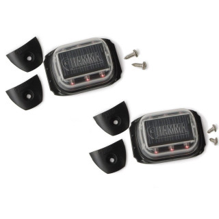 Fiamma Motorhome Solar Tie Down Outdoor Rechargeable Light Led x2 - 98655-885