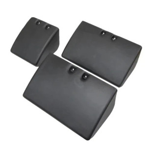 Fiamma Motorhome Roof Rail D Right Hand Deep Black Cover Kit Set Of 3 -98658-102